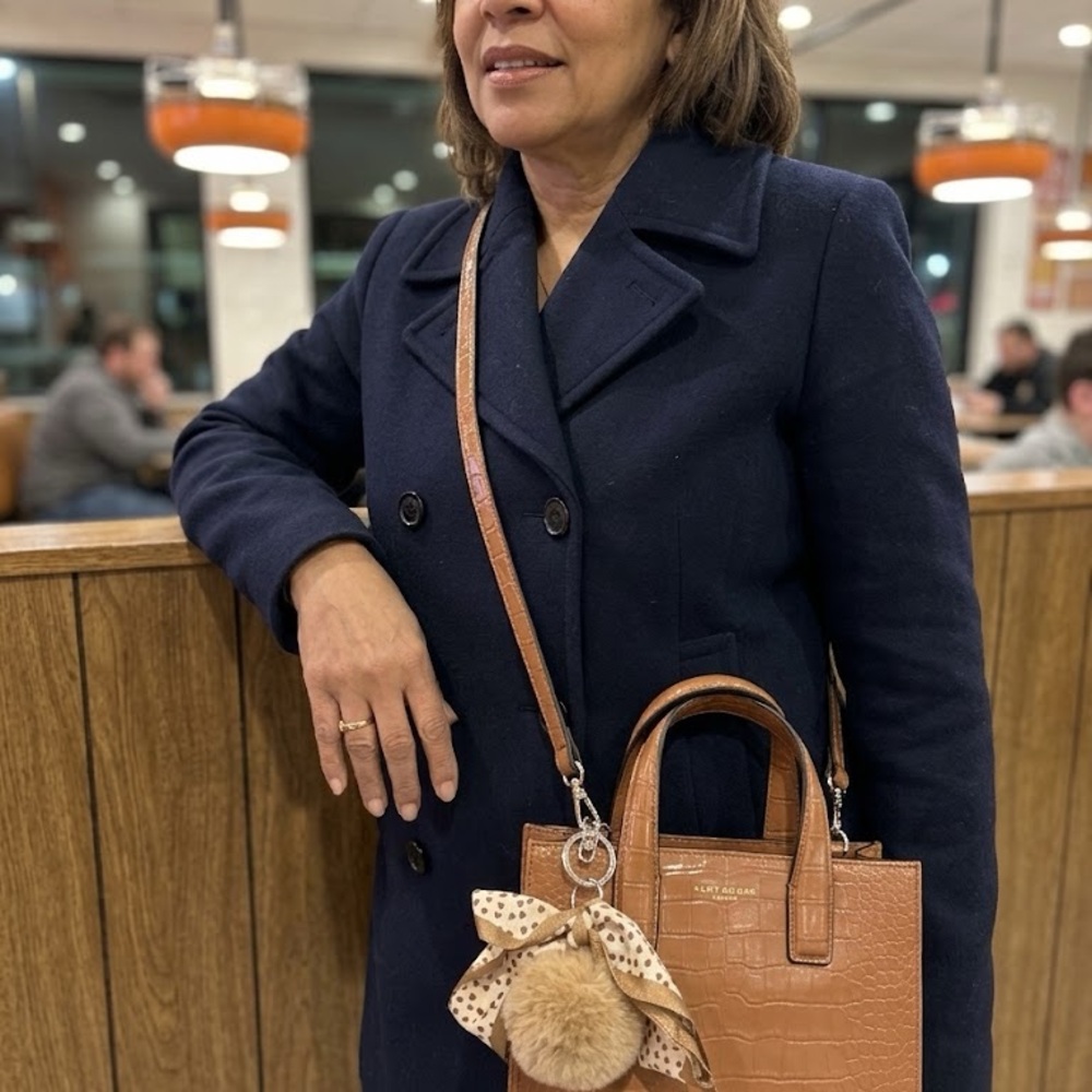 Kurt Geiger brown handbag/crossbody - Picture 1 of 15